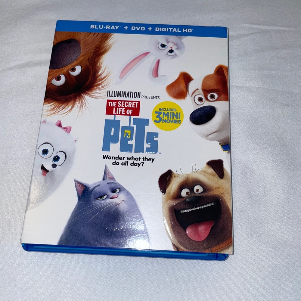 The Secret Life of Pets Blue Ray